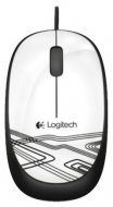Logitech Mouse M105 White , 
